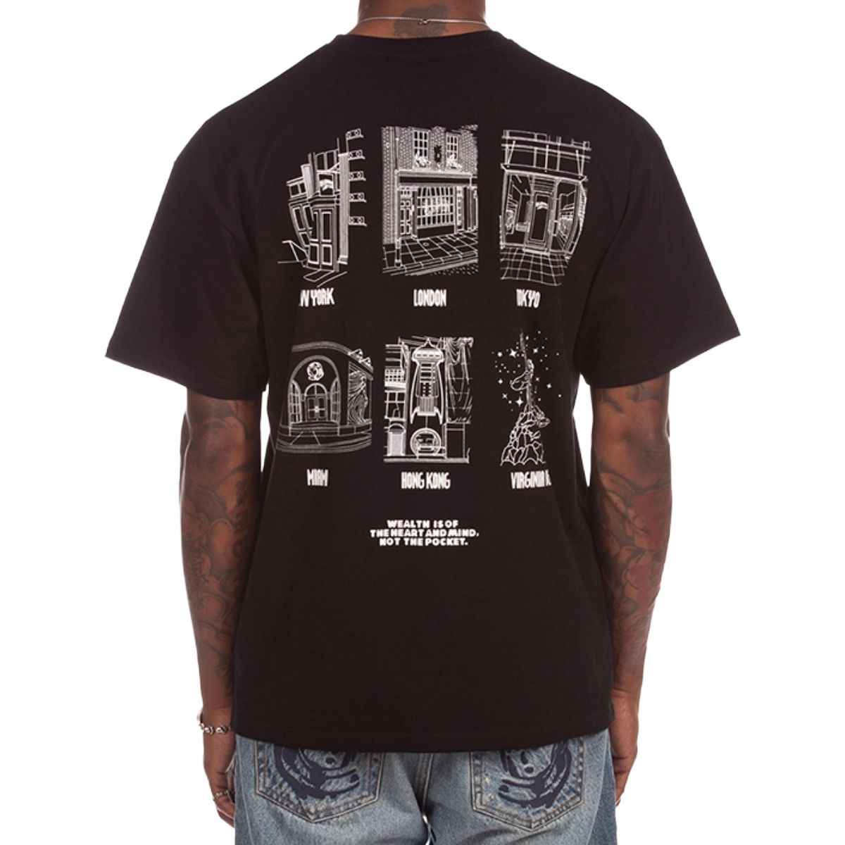 BB STORES SS TEE (BLACK)