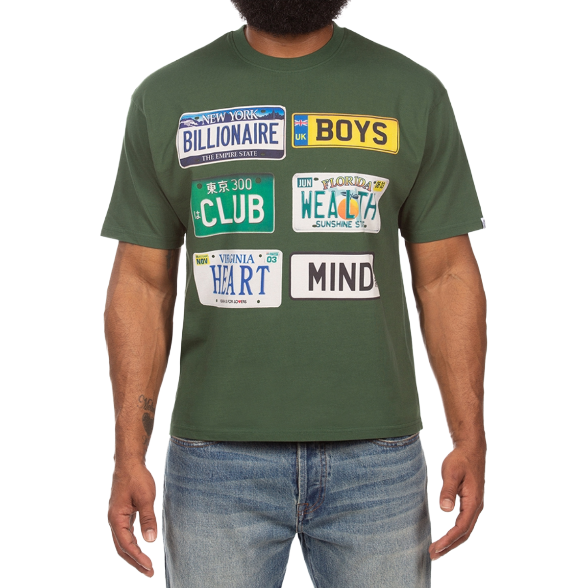 BB PLATES SS KNIT (GREEN)