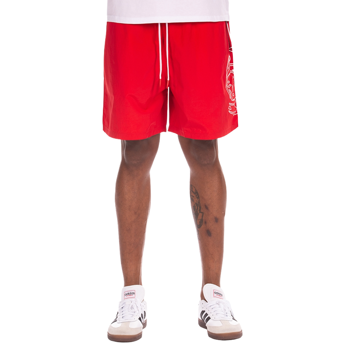 BB HELMET SHORTS (RED)