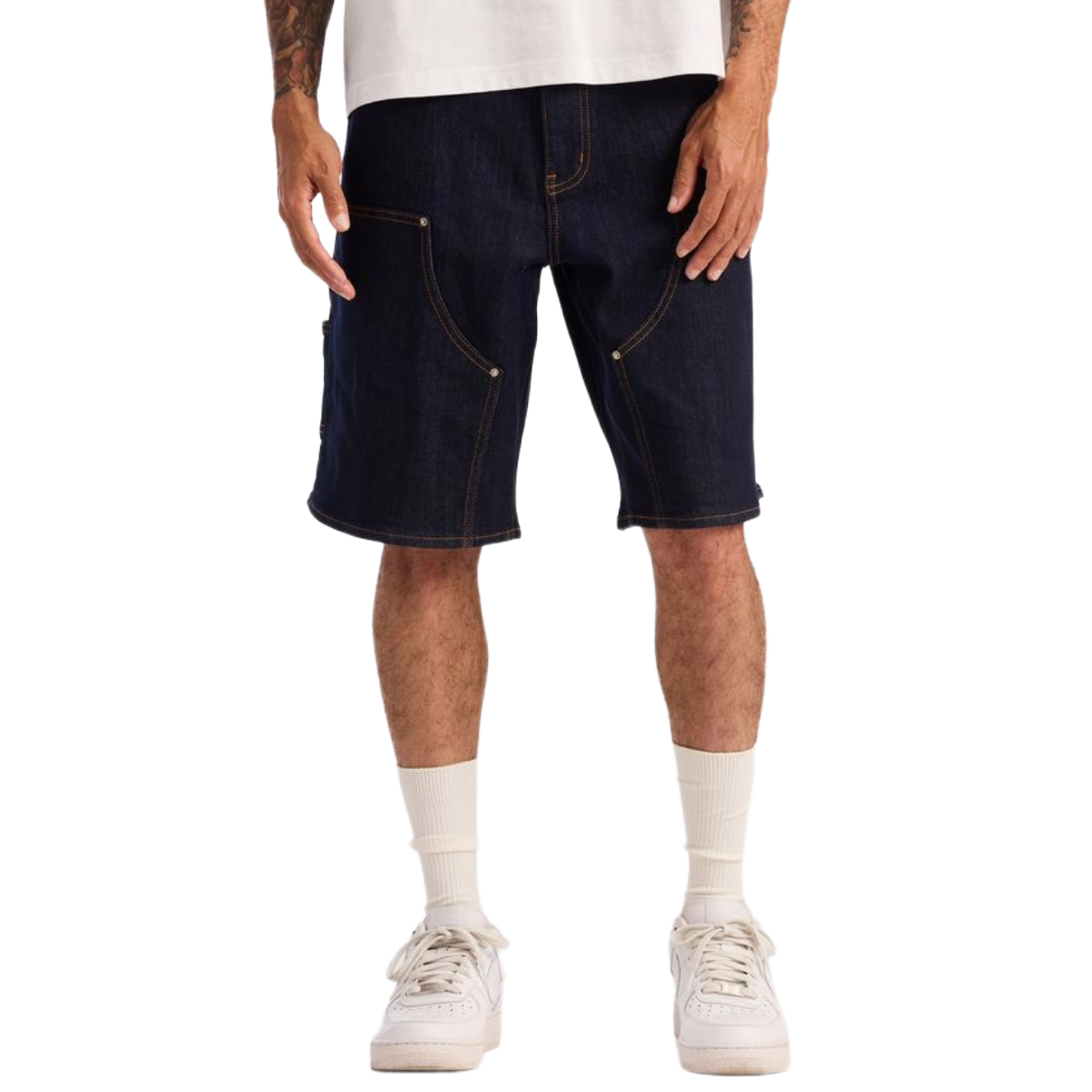 EMBELLISH LIV SHORTS (RAW DENIM)