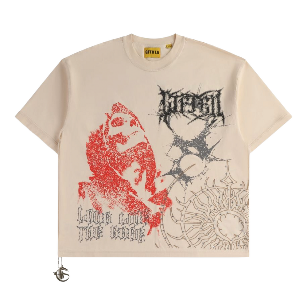 GFTD 'RAGE' TEE (BONE)