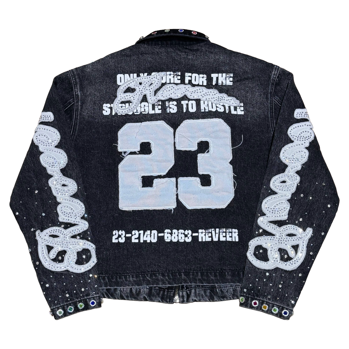 RVR "LEGACY" BLACK WASH DENIM JACKET