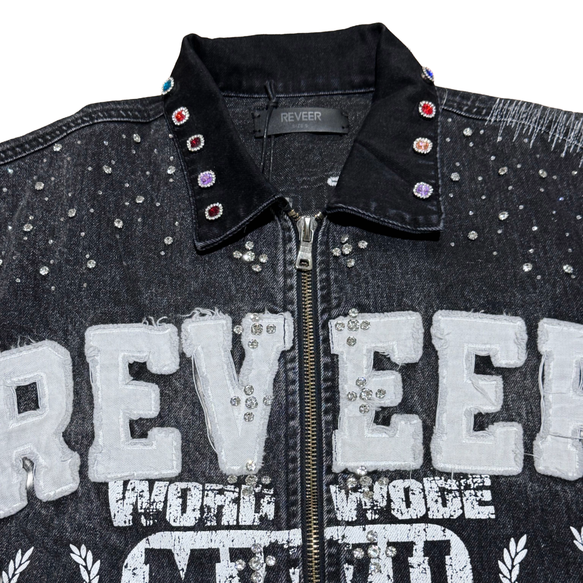 RVR "LEGACY" BLACK WASH DENIM JACKET