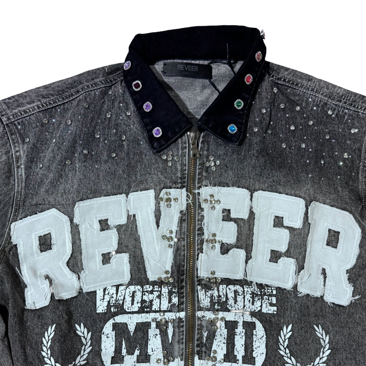 RVR "LEGACY" GREY DENIM JACKET