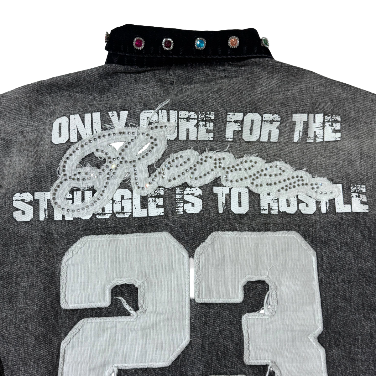 RVR "LEGACY" GREY DENIM JACKET