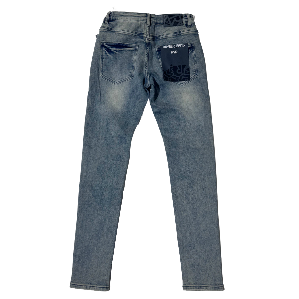 RVR "LEGACY" BLUE WASH SKINNY DENIM