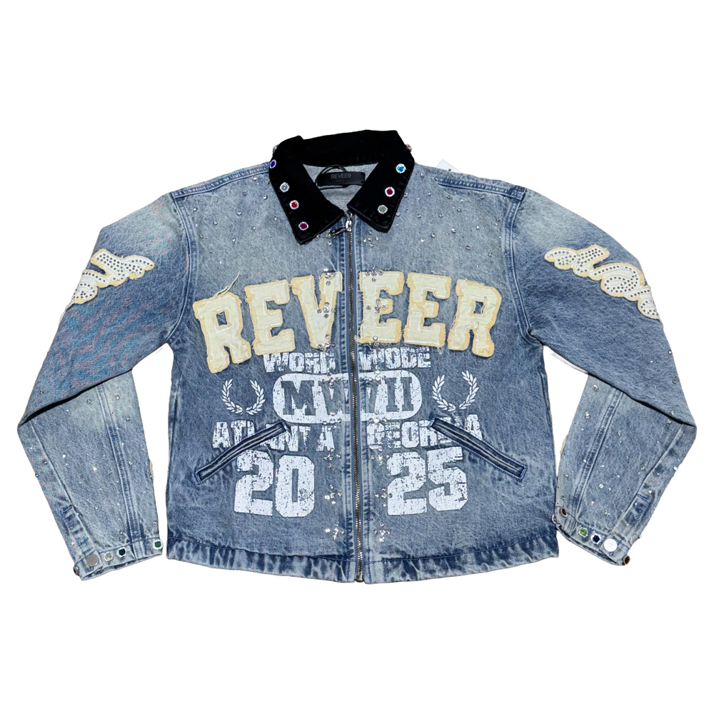 RVR "LEGACY" BLUE WASH DENIM JACKET