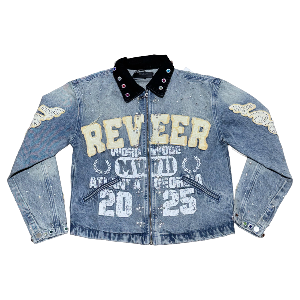 RVR "LEGACY" BLUE WASH DENIM JACKET