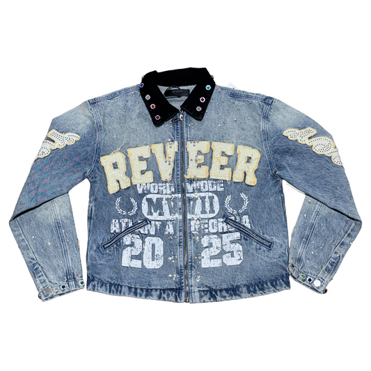 RVR "LEGACY" BLUE WASH DENIM JACKET