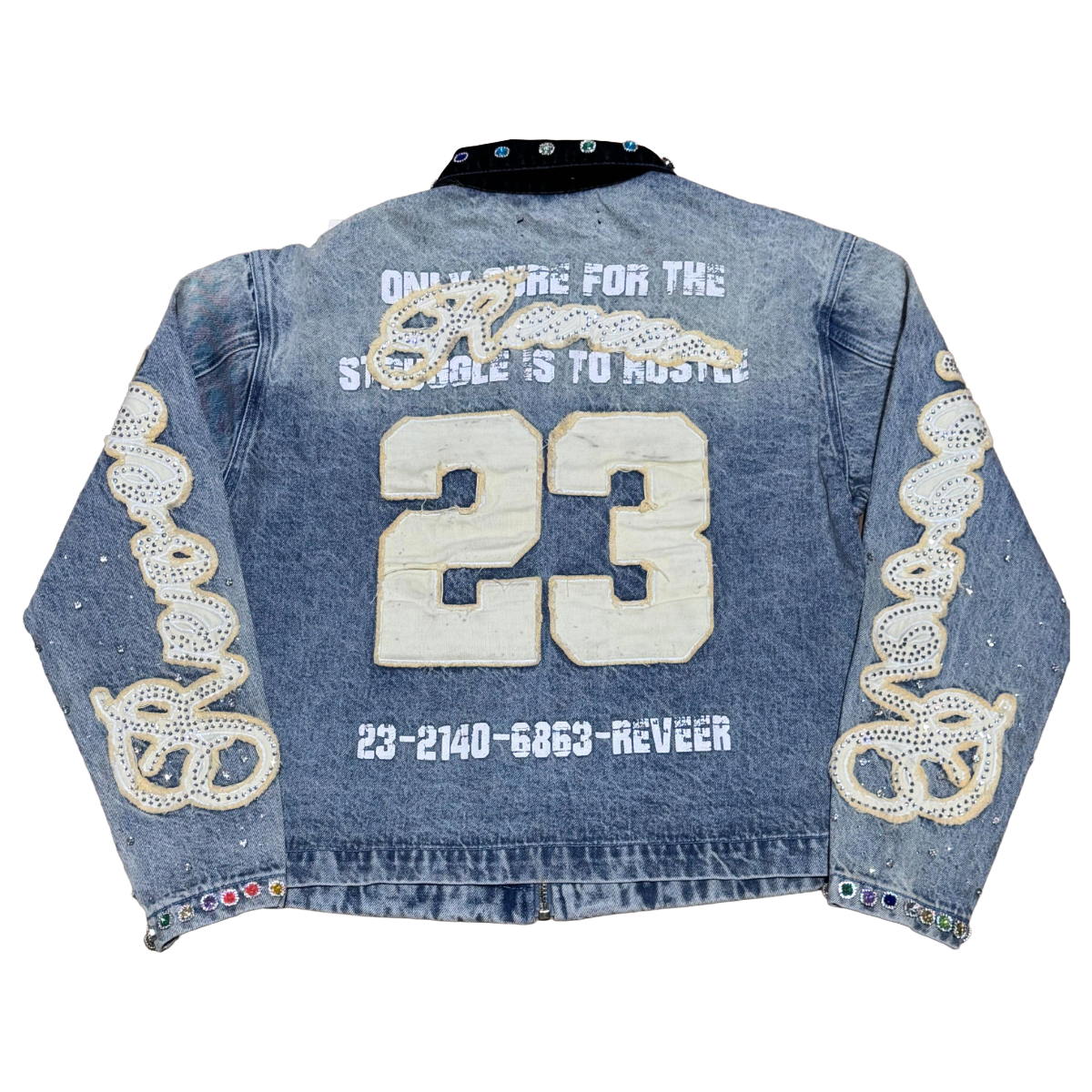 RVR "LEGACY" BLUE WASH DENIM JACKET