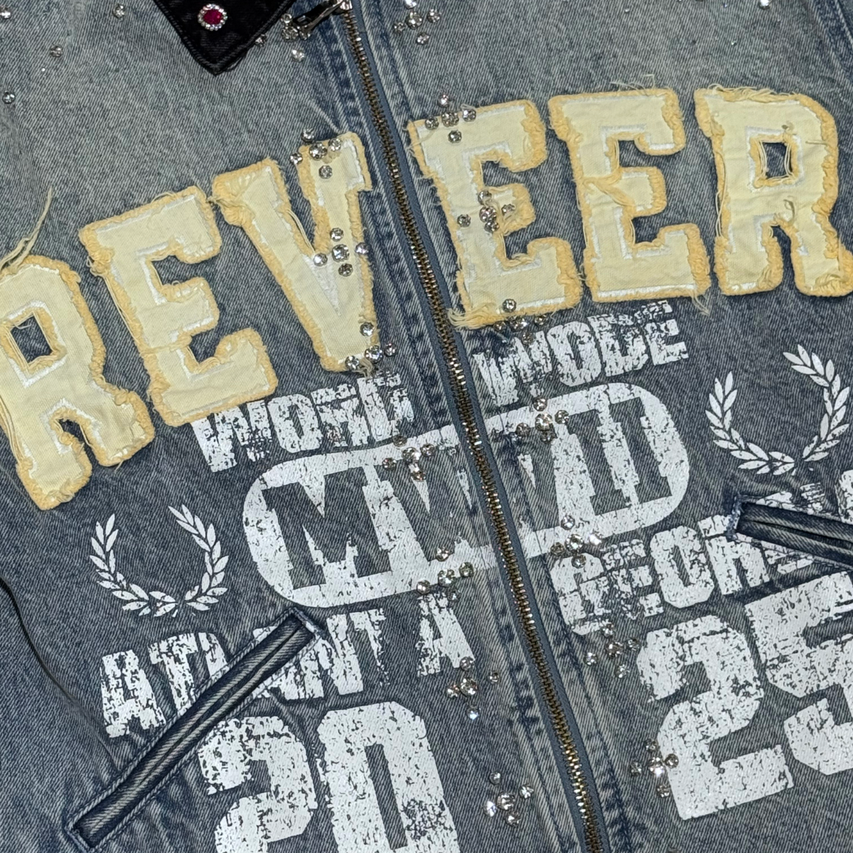 RVR "LEGACY" BLUE WASH DENIM JACKET