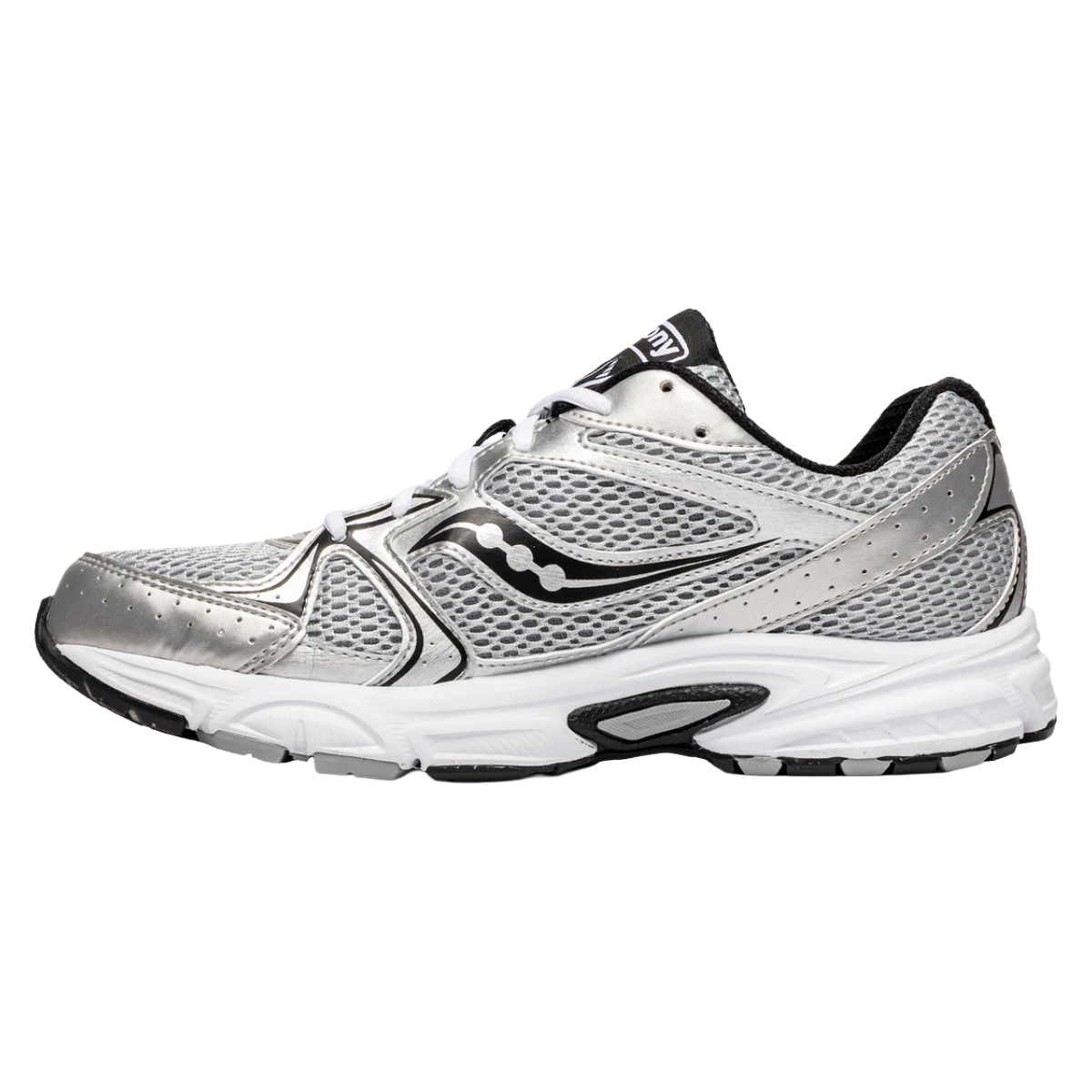 SAUCONY RIDE MILLENNIUM - SILVER/BLACK