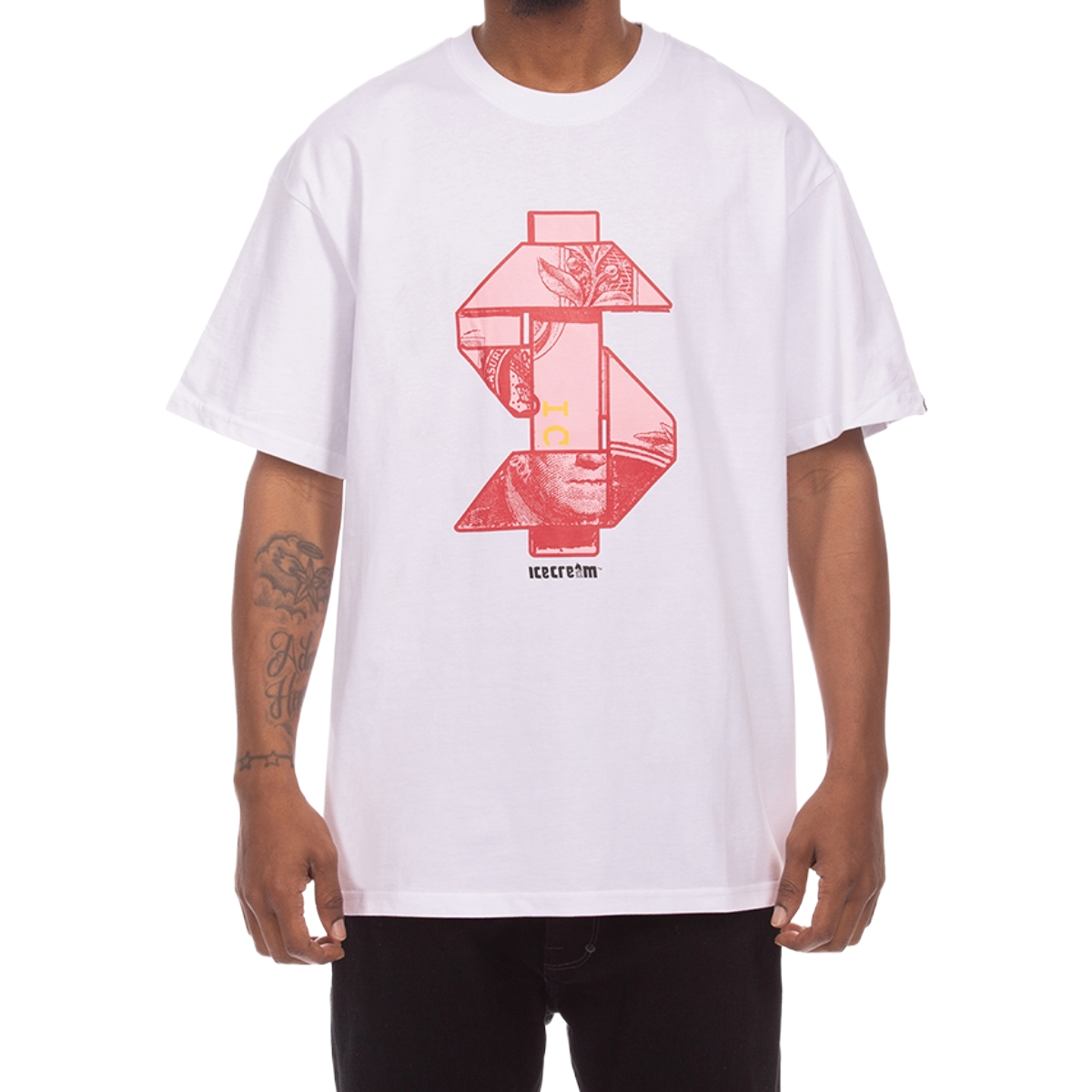IC ORIGAMI SS TEE (WHITE)