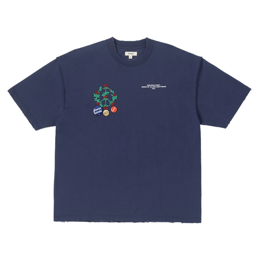 BLDG4 COLLOSSEO SS KNIT (PATRIOT BLUE)