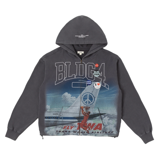 BLDG4 VILLA HOODIE (CHARCOAL)