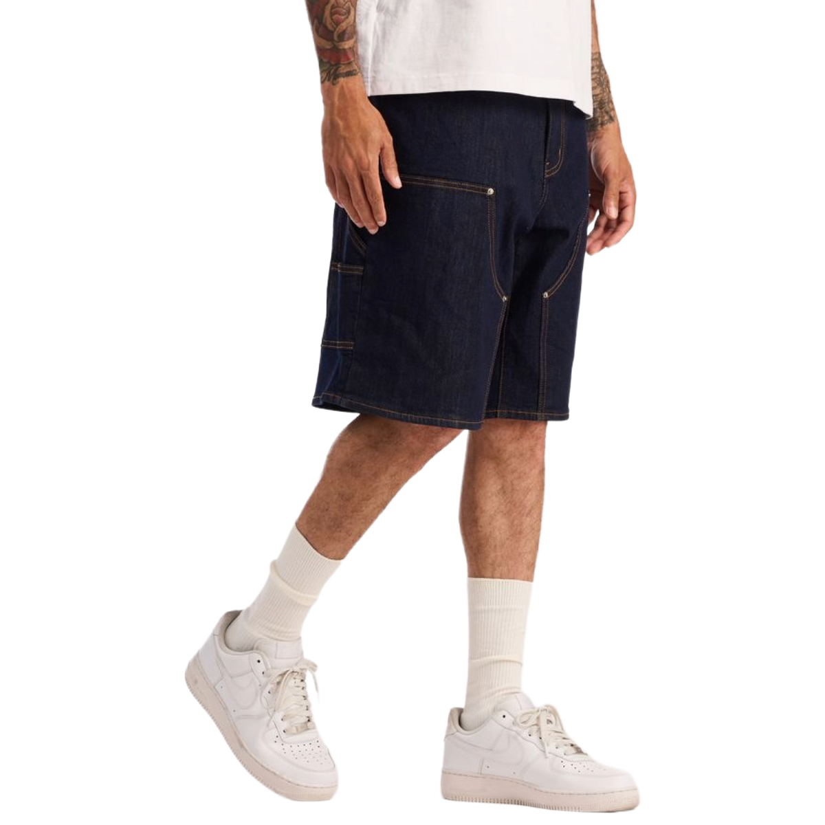 EMBELLISH LIV SHORTS (RAW DENIM)