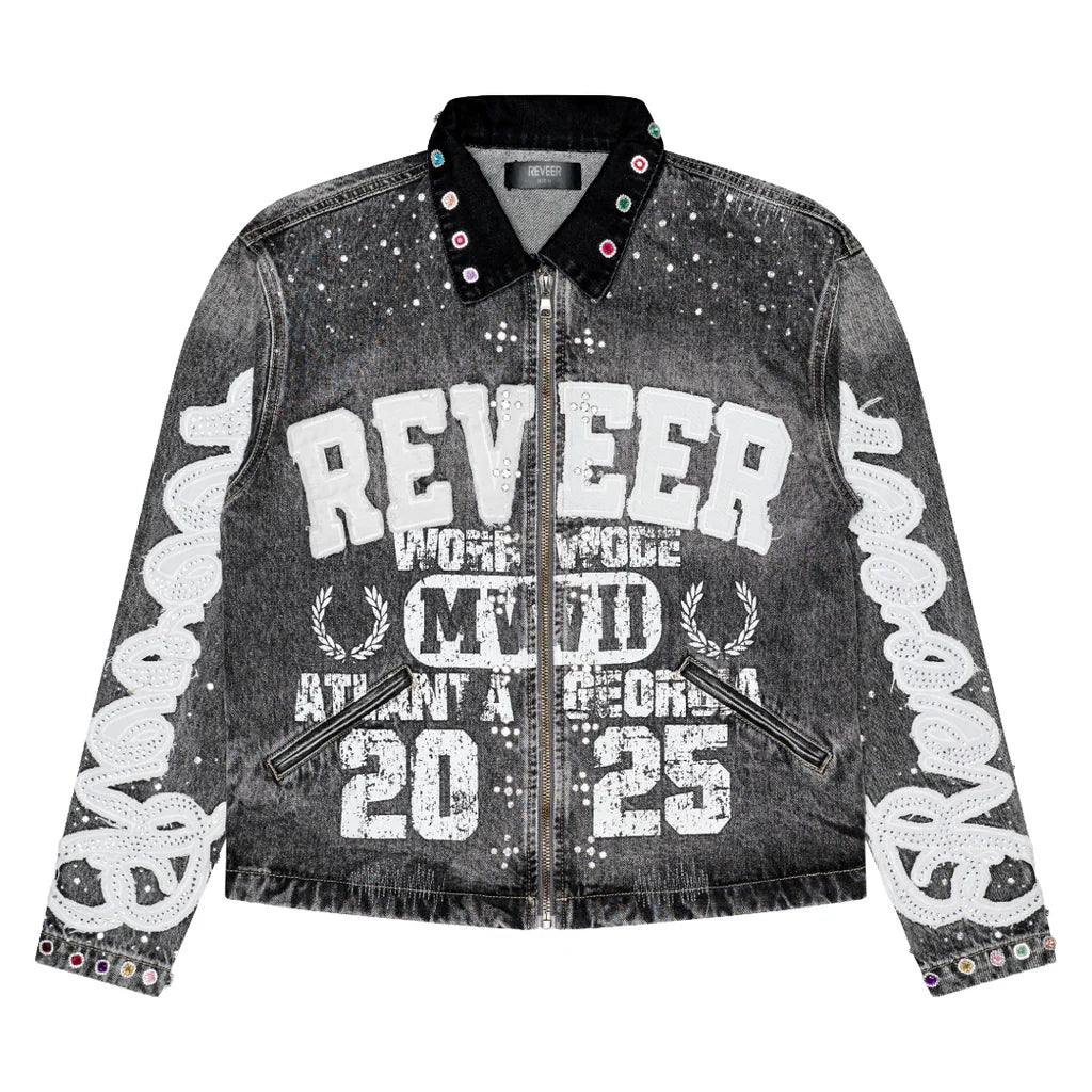 RVR "LEGACY" GREY DENIM JACKET