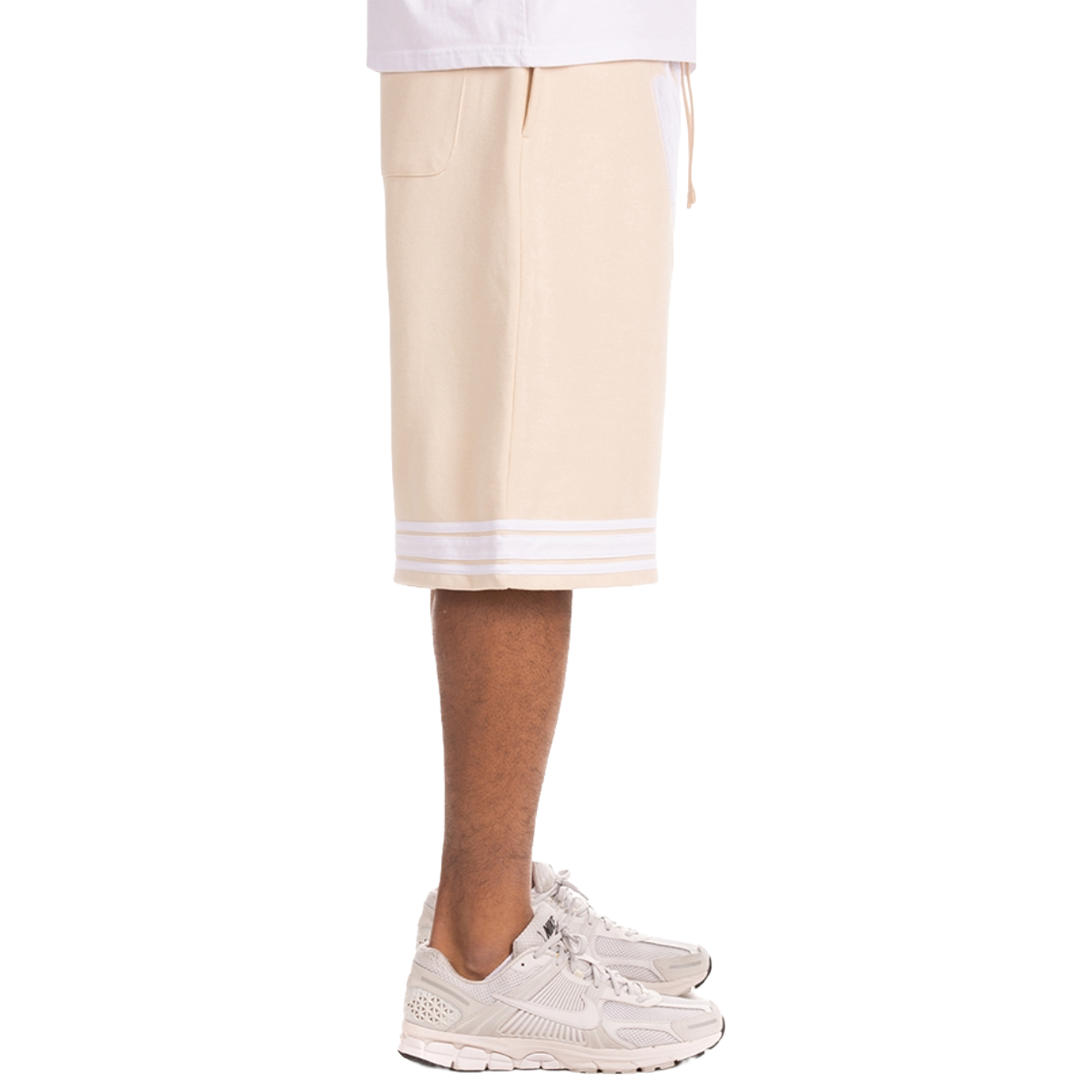 BB CURVE SHORTS (ECRU)