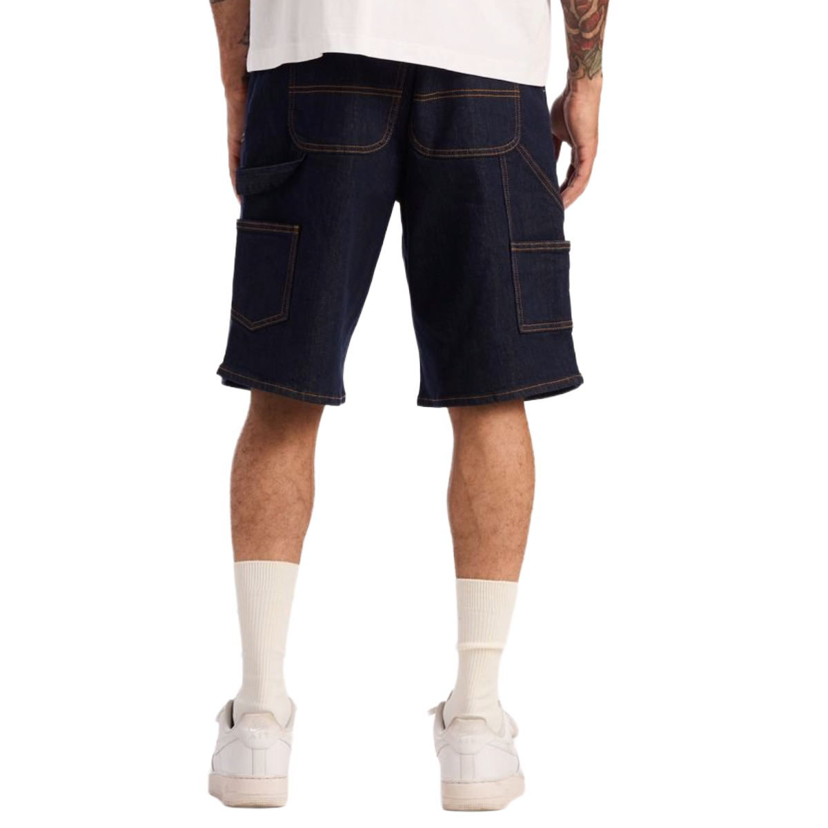 EMBELLISH LIV SHORTS (RAW DENIM)