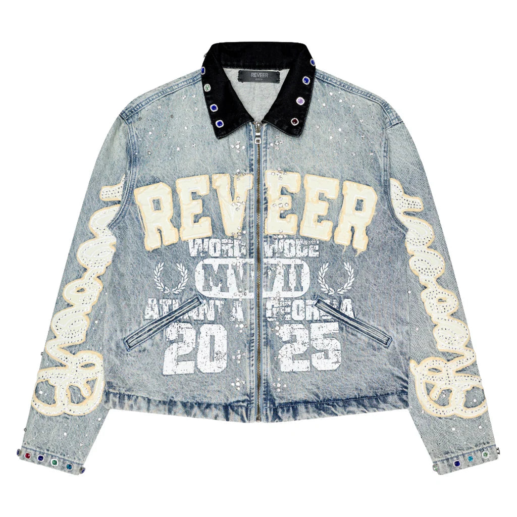 RVR "LEGACY" BLUE WASH DENIM JACKET