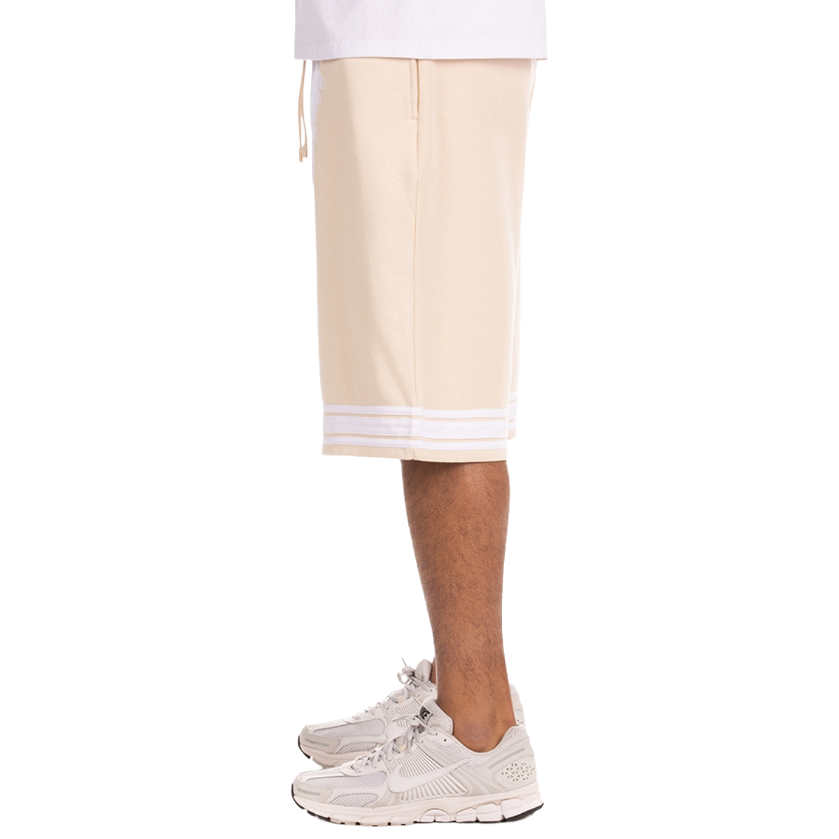BB CURVE SHORTS (ECRU)