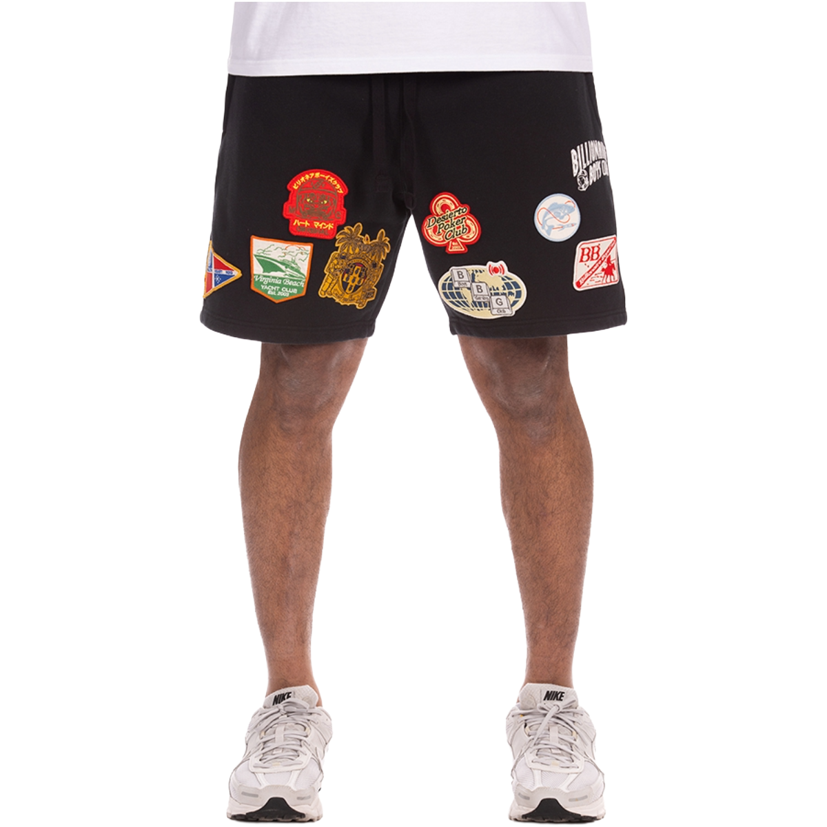 BB 'MERIT' PATCH SHORTS (BLK)