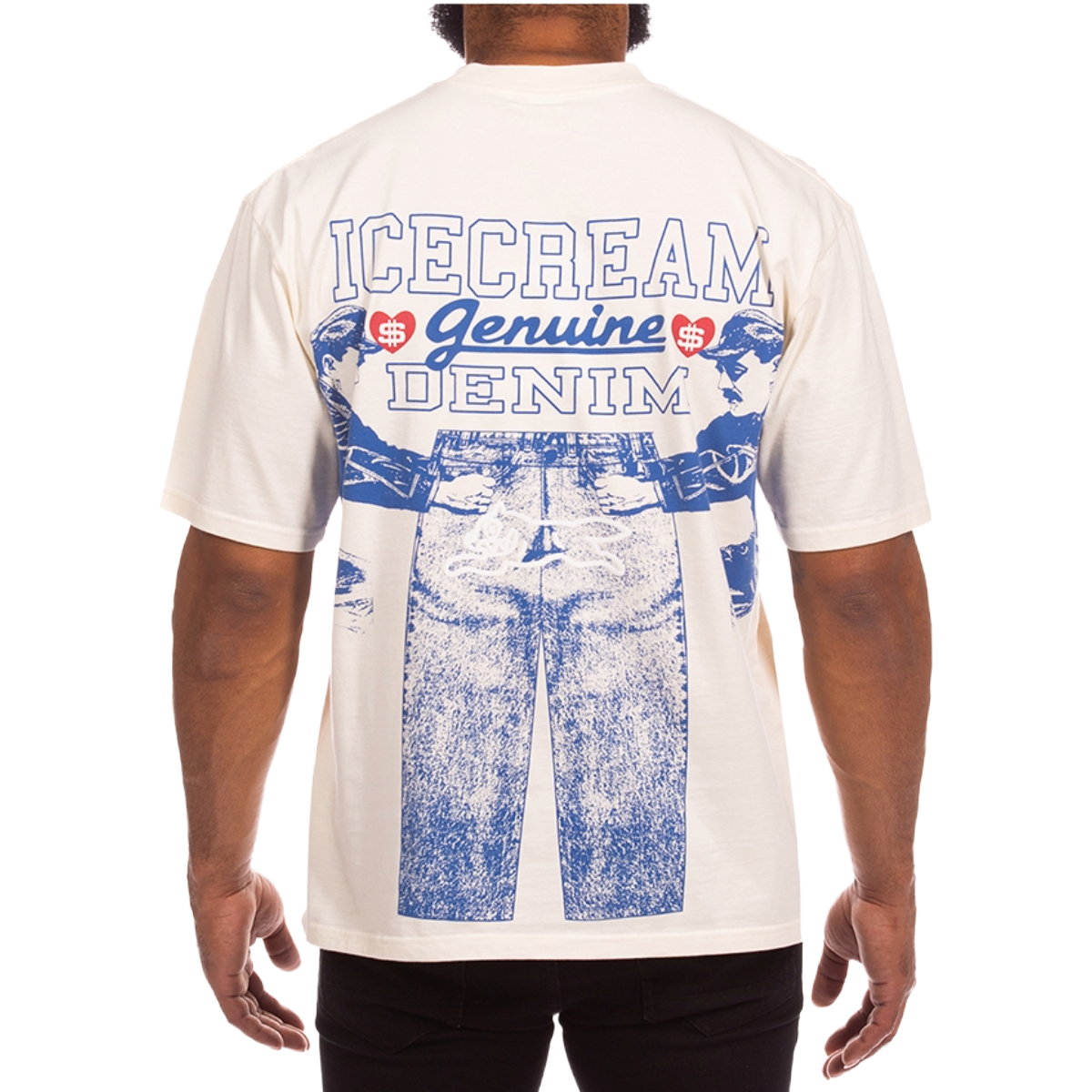 IC 'GRAPE' SS TEE (ANTQ WHT)