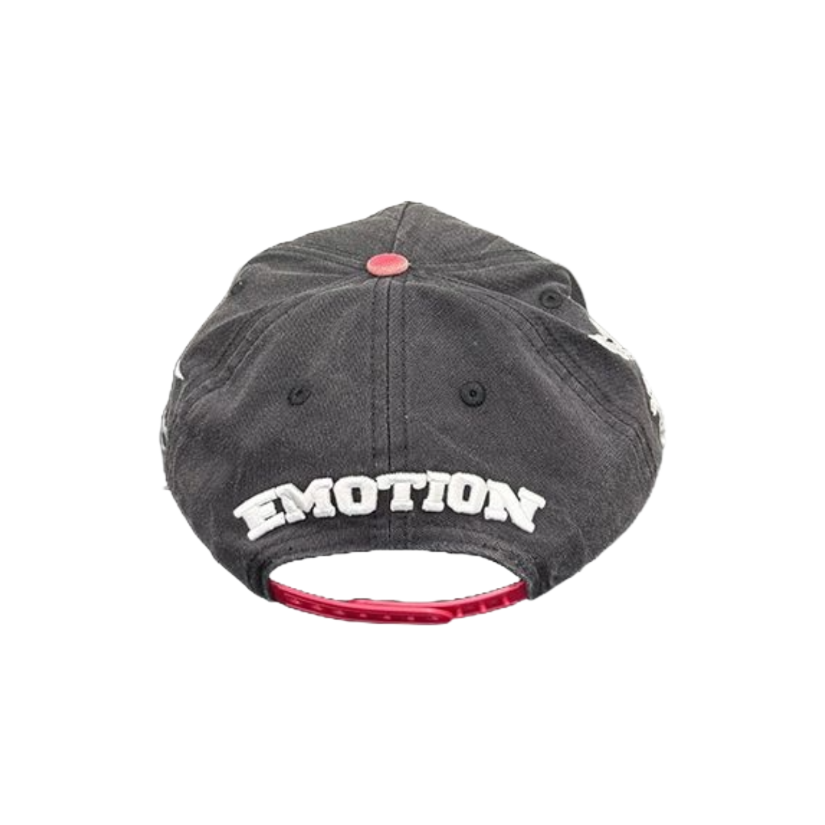 MIXED EMOTION 'ME' HAT (BLK/RED)