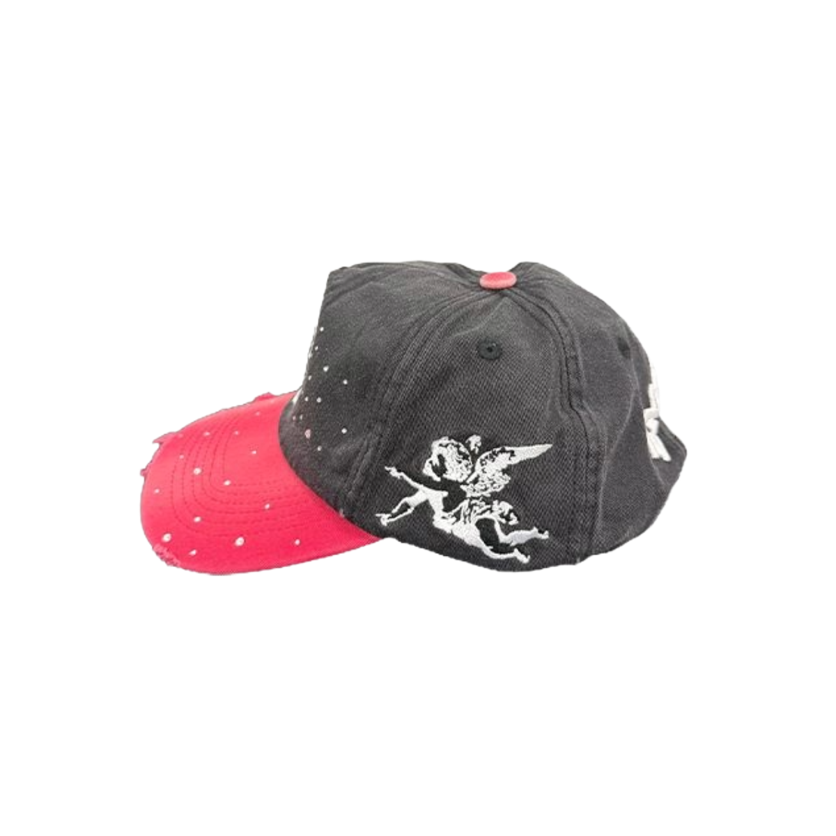 MIXED EMOTION 'ME' HAT (BLK/RED)