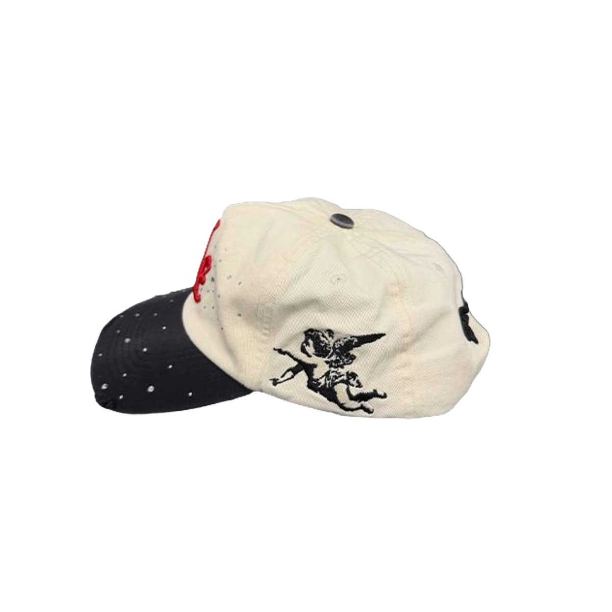 MIXED EMOTION 'ME' HAT (WHT/BLK)