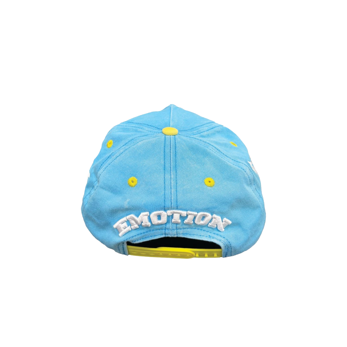 MIXED EMOTION 'ME' HAT (LT BLUE/YLW)