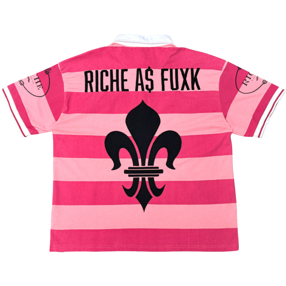 VIERICHE 'RICH AS FUXX' SS POLO (PINK)