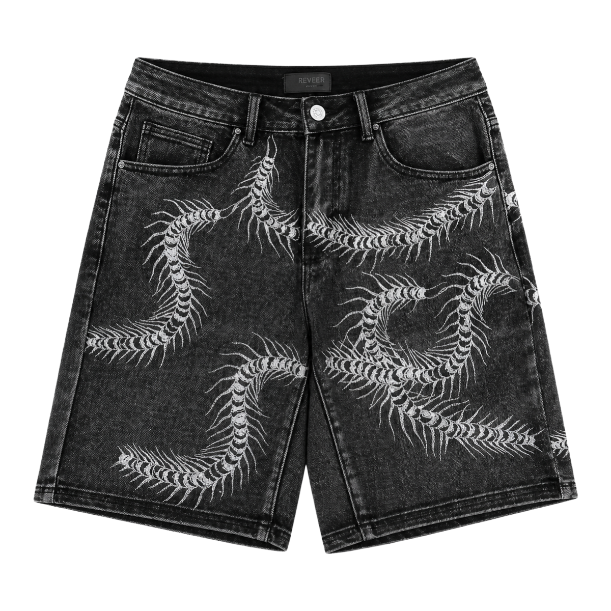 REVEER 'CENTIPEDE' DENIM SHORT