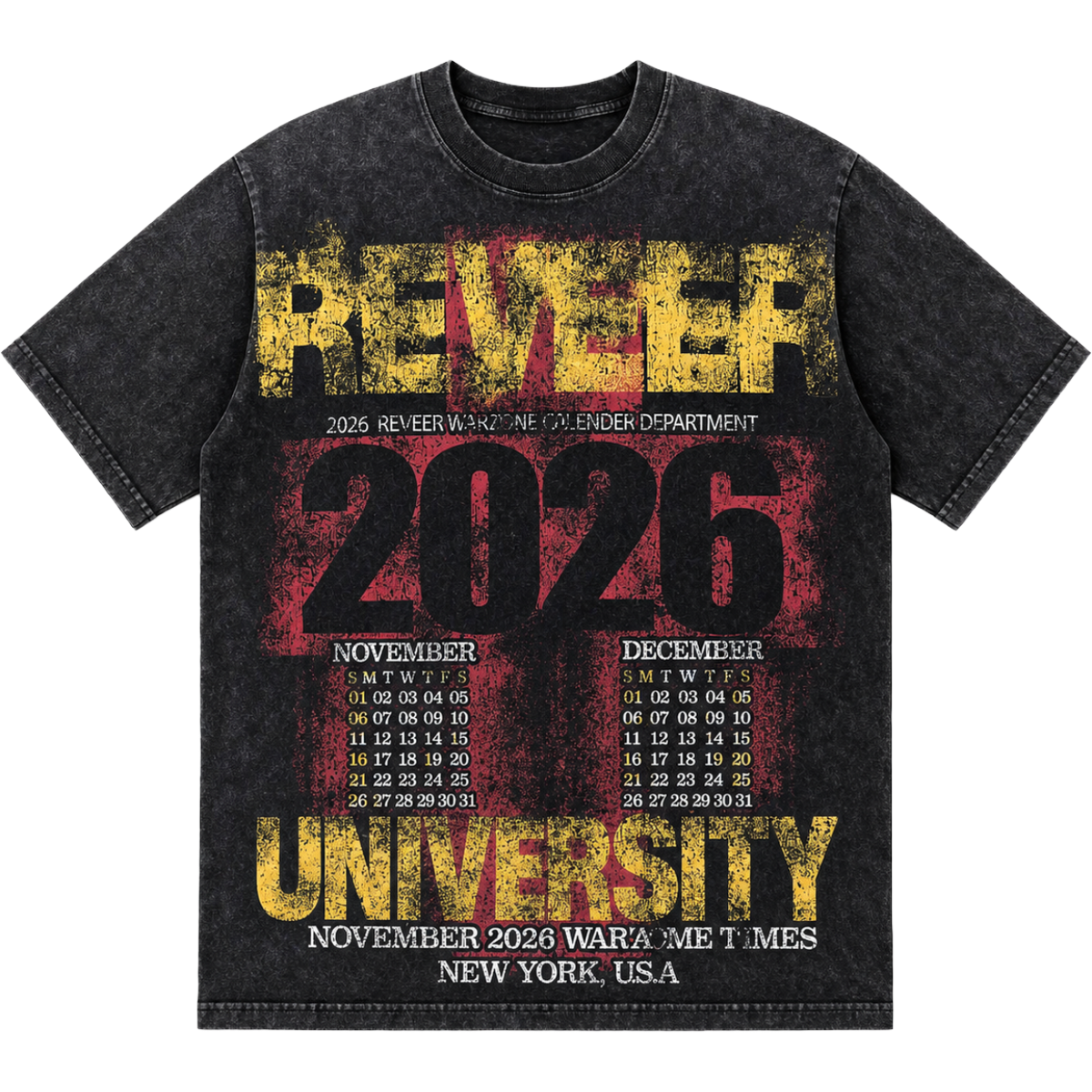 REVEER 'WARZONE TIMES' SS TEE