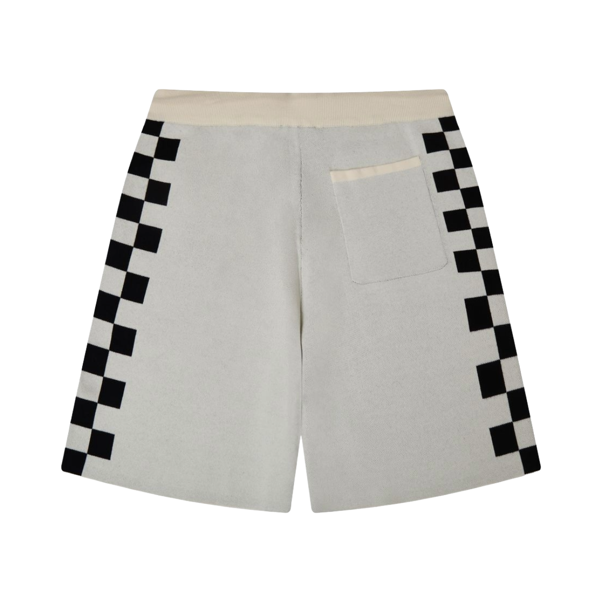 CAMPUS CHECKERED JACQUARD SHORT (CRM)
