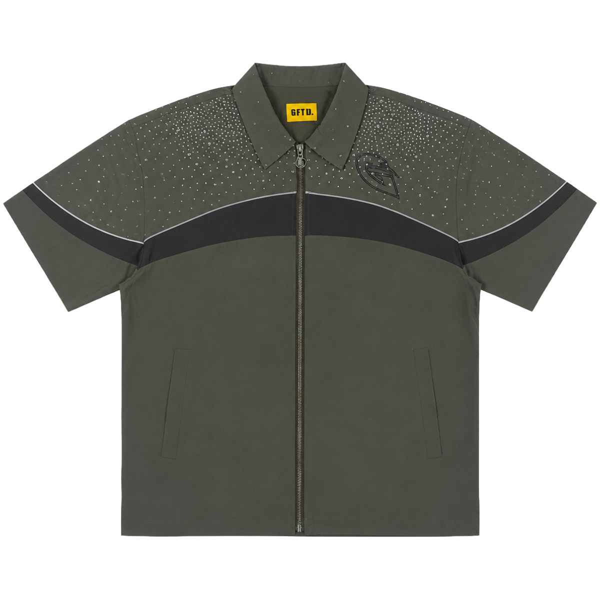 GFTD 'APEX' SS ZIP-UP (DRK GRN)