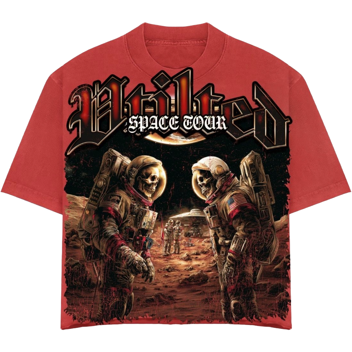 VTILTED 'IMMORTAL' SS TEE (RED)