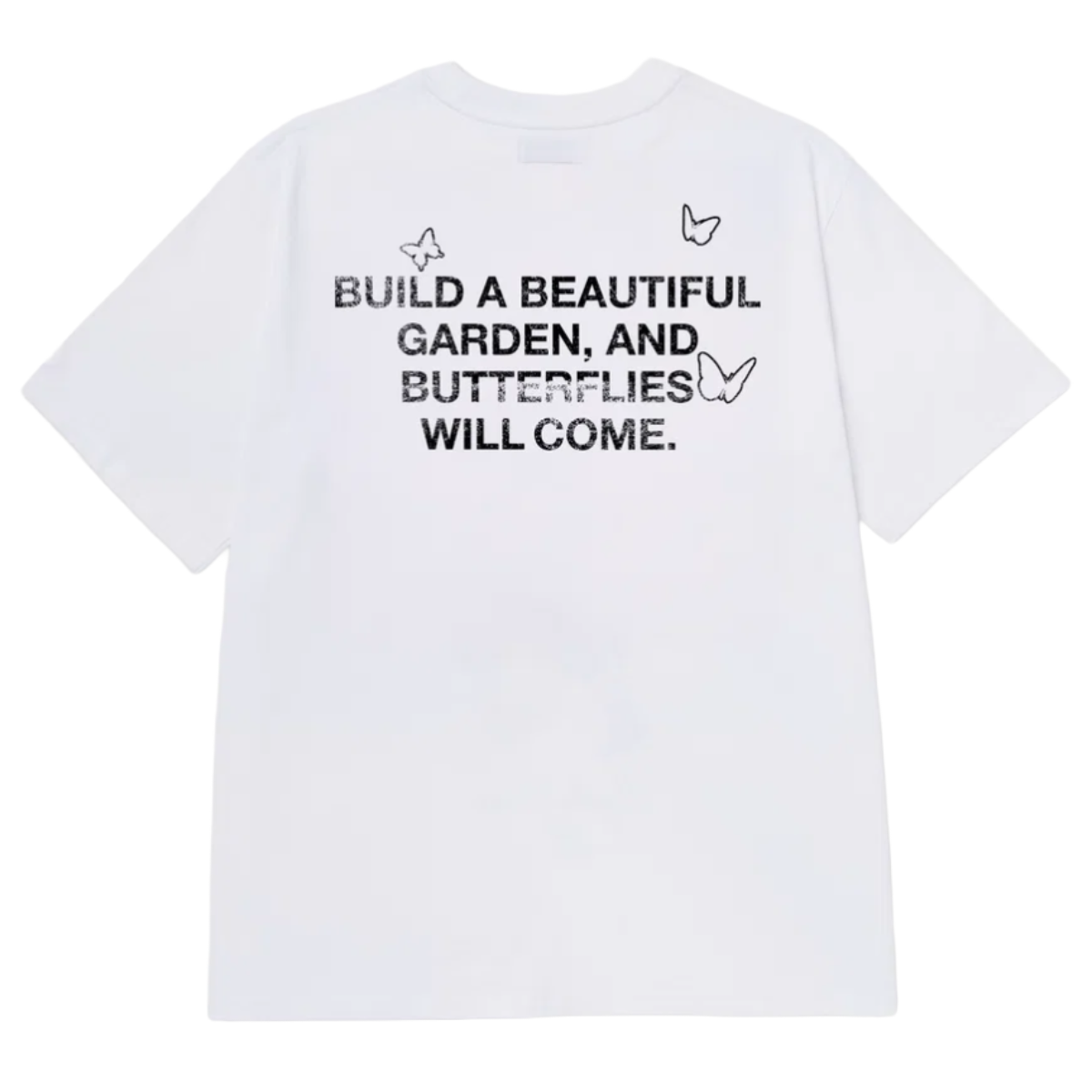 RR 'BUTTERFLY GARDEN' SS TEE (WHT)