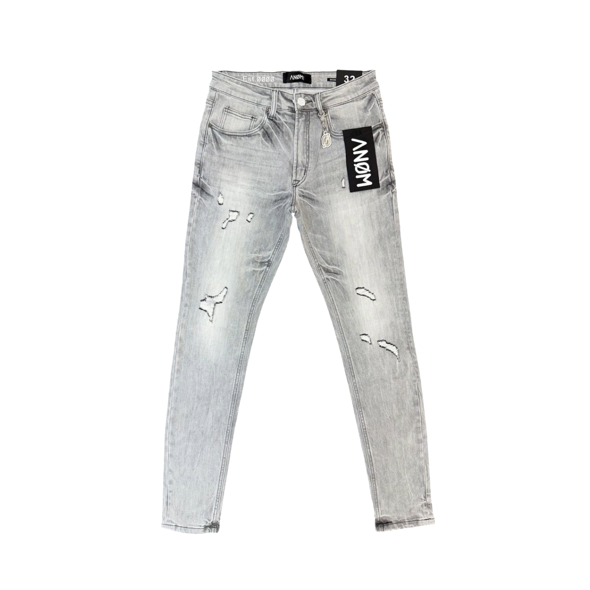 ANOM 'KELVIN' SNOW GRAY DENIM