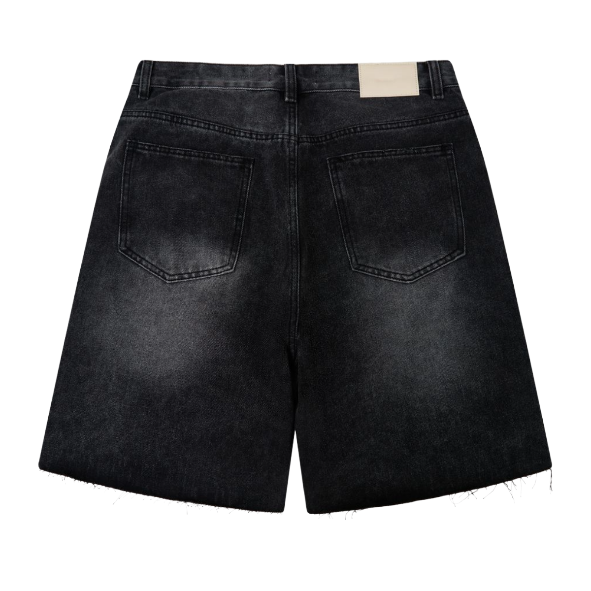 AS 'LETTERMAN' DENIM SHORTS