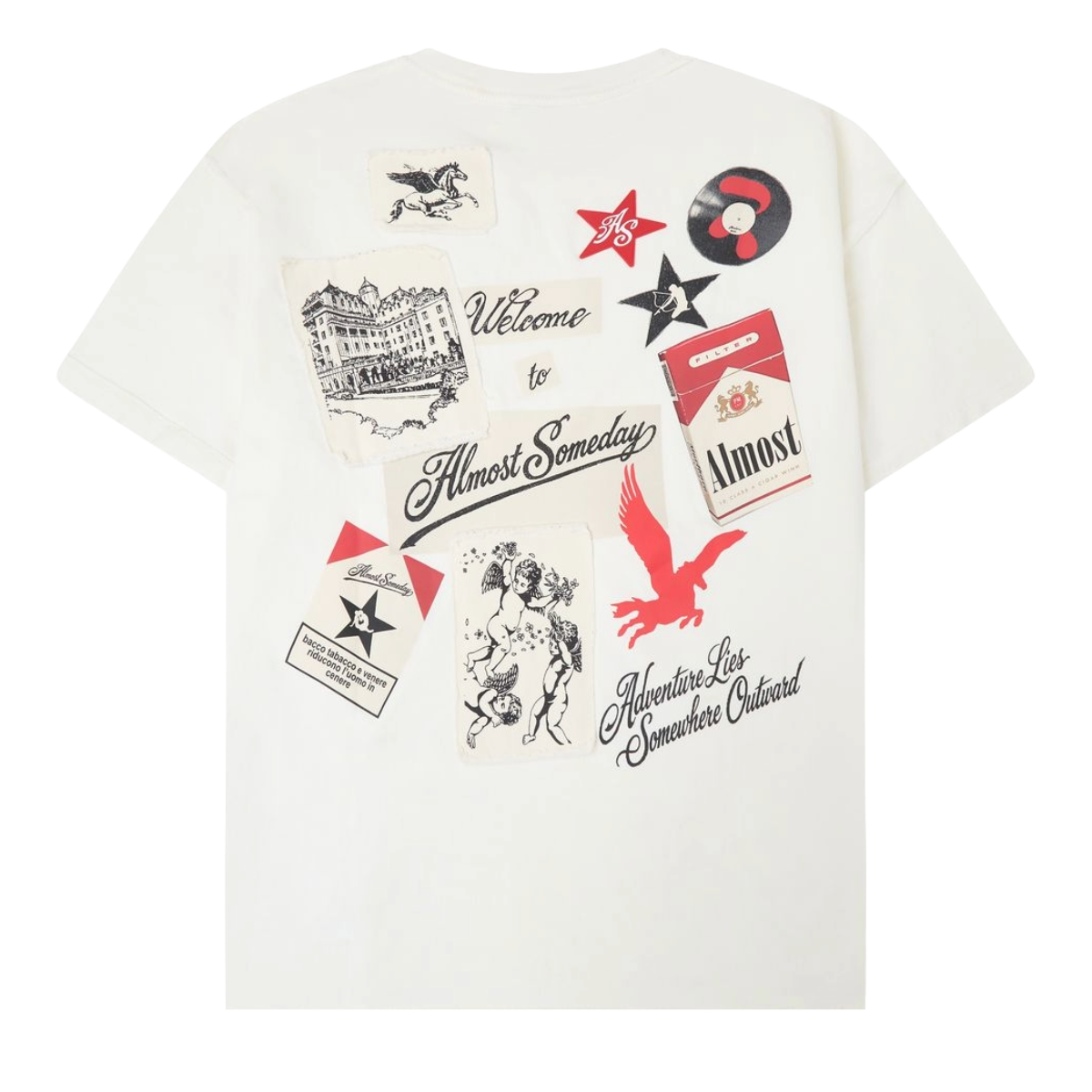 AS 'WELCOME' SS TEE (CRM)