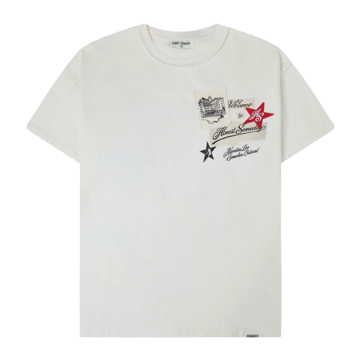 AS 'WELCOME' SS TEE (CRM)