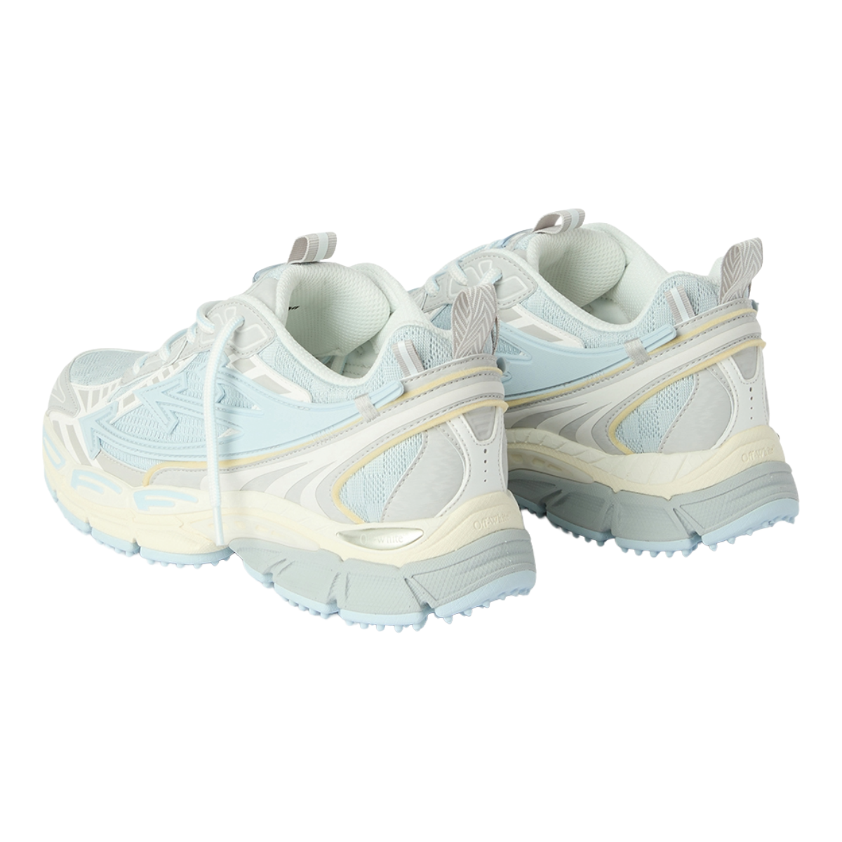 OFF-WHITE 'BE RIGHT BACK' (CRM/LT BLU)