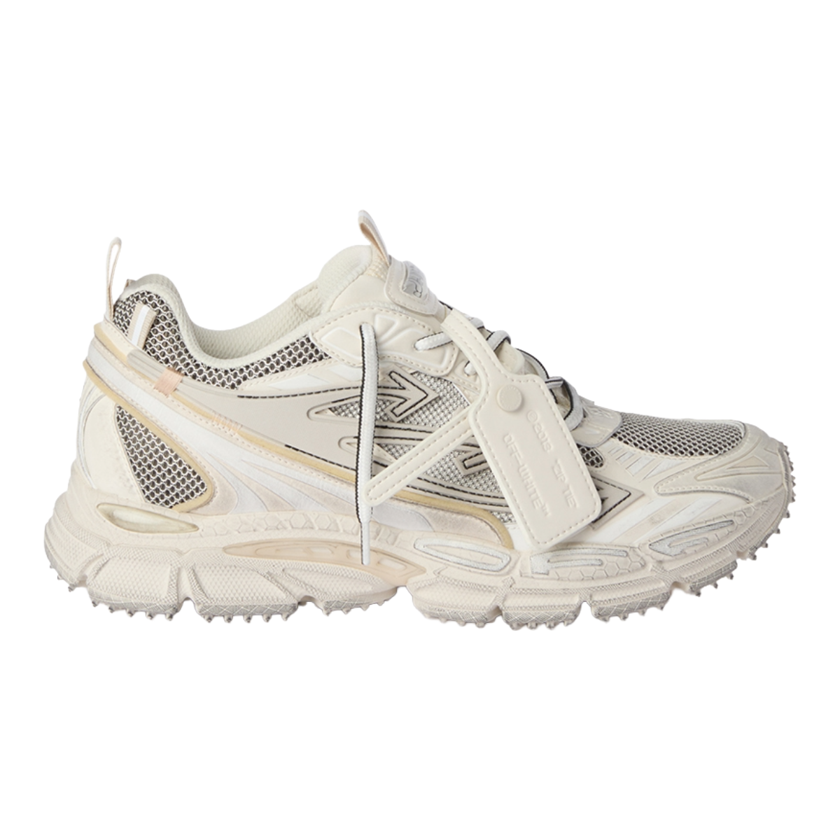 OFF-WHITE 'BE RIGHT BACK' (CRM/GRY)