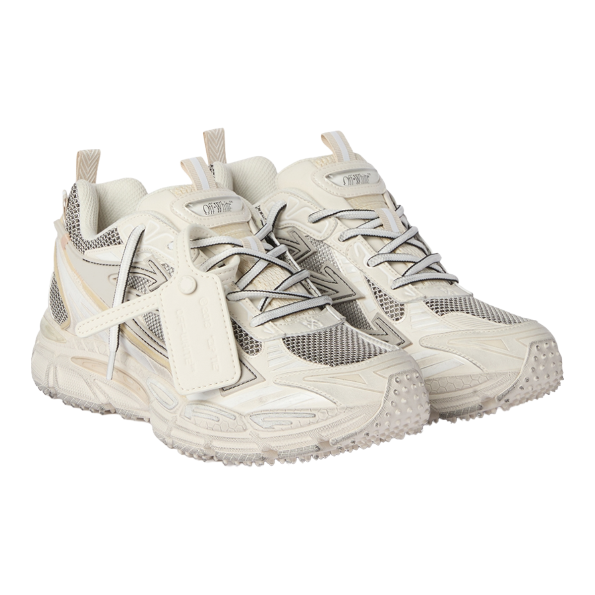 OFF-WHITE 'BE RIGHT BACK' (CRM/GRY)