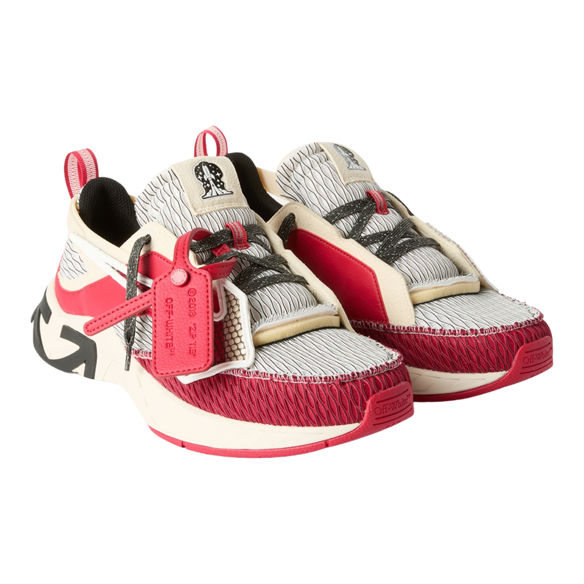 OFF-WHITE 'SPACE MEMO' (RED/GRY)