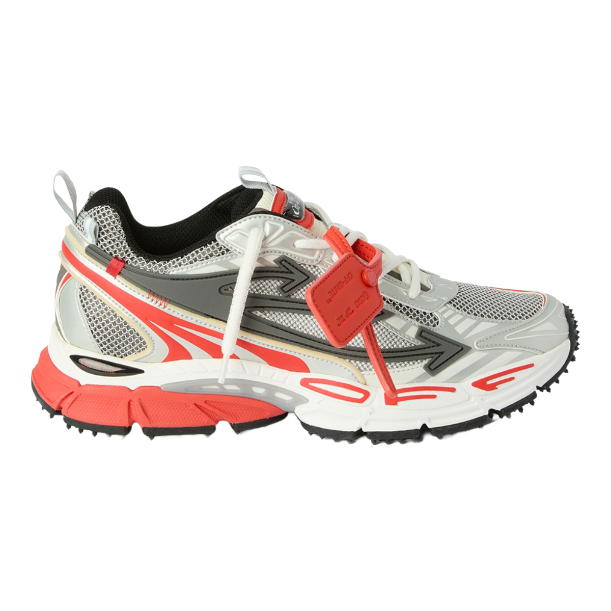 OFF-WHITE 'BE RIGHT BACK' (GRY/RED)