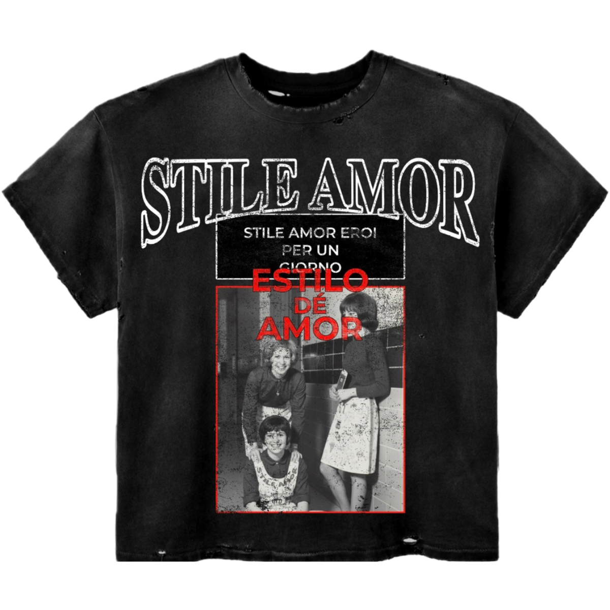 SDA 'EROI' SS TEE (BLK)