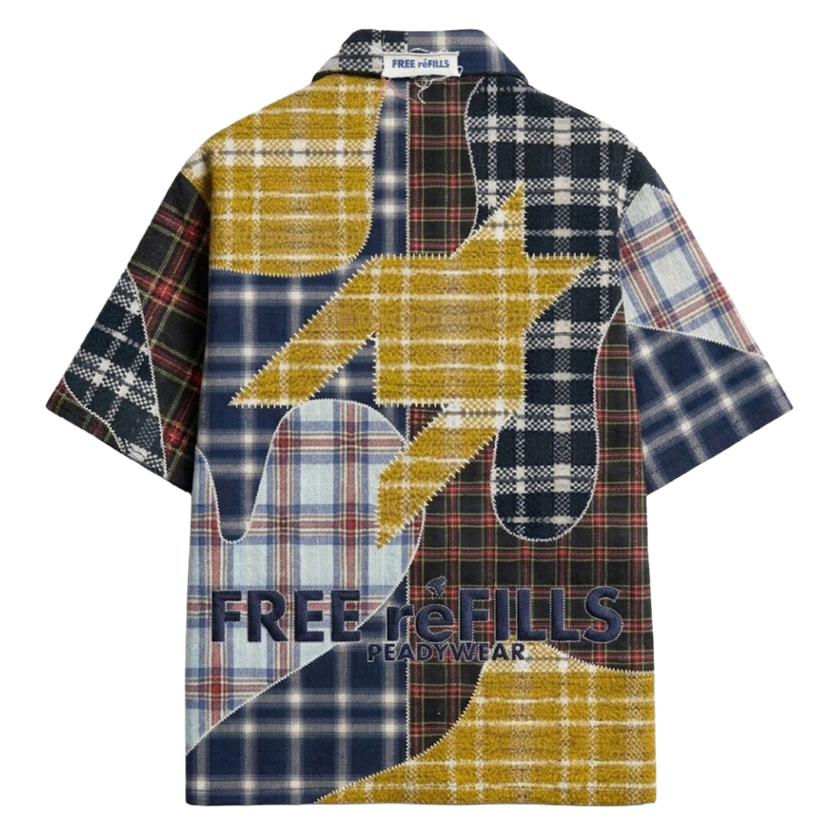 FR 'CLASHING' SS FLANNEL (MLTI)