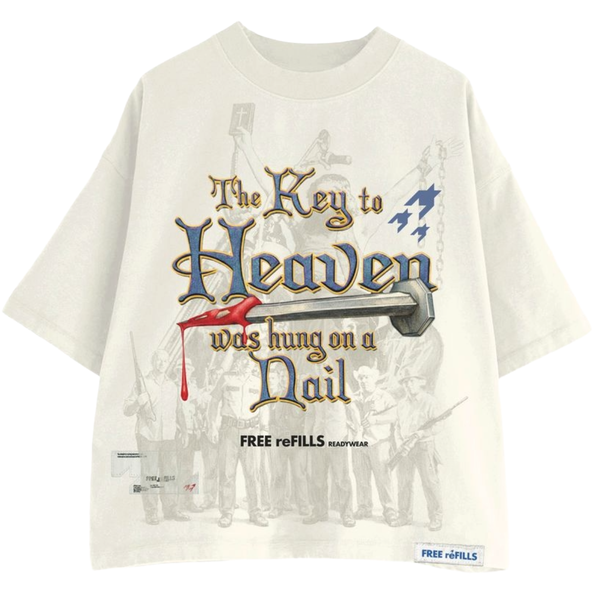 FR 'HEAVEN' SS TEE (CRM)